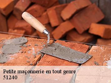 Petite maçonnerie en tout genre 51240