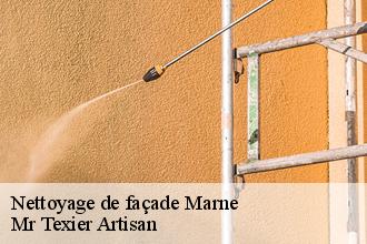 Nettoyage de façade 51 Marne Dufresne David Peinture