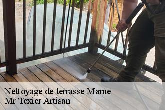 Nettoyage de terrasse 51 Marne Dufresne David Peinture