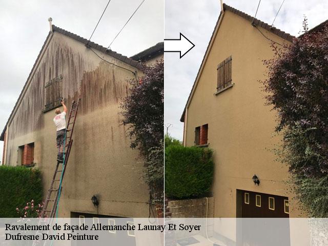 Ravalement de façade  allemanche-launay-et-soyer-51260 Dufresne David Peinture