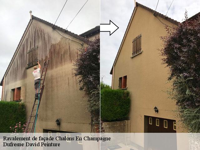 Ravalement de façade  chalons-en-champagne-51000 Dufresne David Peinture