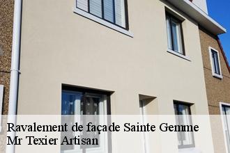 Ravalement de façade sainte-gemme-51700 Mr Texier Artisan