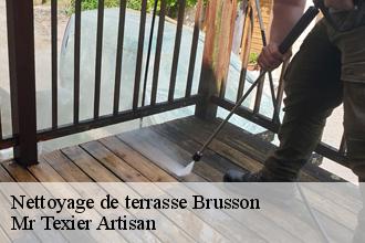 Nettoyage de terrasse  brusson-51300 Dufresne David Peinture